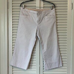 Marc Jacobs pants 10 women cropped capris clamdiggers pink
